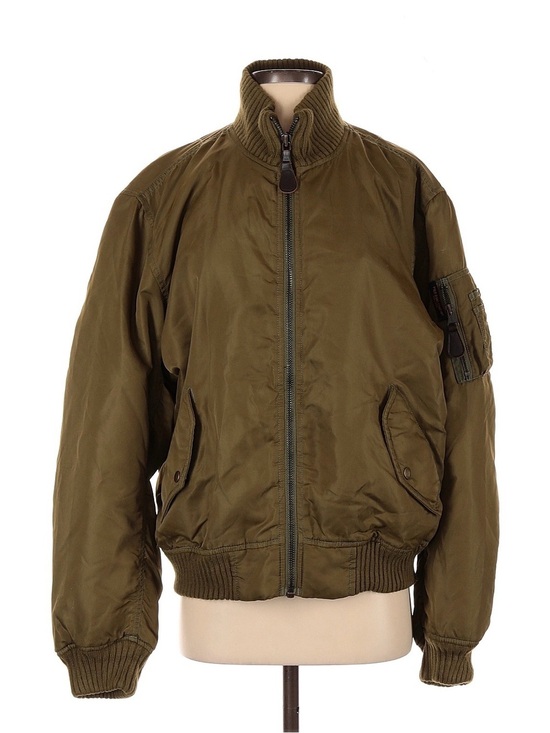 Polo Ralph Lauren Other - Ralph Lauren Polo Jeans Co. Military Surplus Army Green Bomber Jacket Coat S Vtg